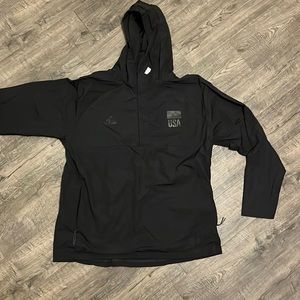 Adidas Volleyball Men’s Windbreaker Quarter Zip Jacket